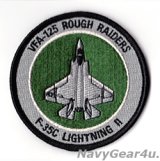 画像: VFA-125 ROUGH RAIDERS F-35Cショルダーバレットパッチ（ベルクロ有無）