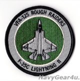 画像: VFA-125 ROUGH RAIDERS F-35Cショルダーバレットパッチ（ベルクロ有無）