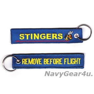 画像: VFA-113 STINGERS REMOVE BEFORE FLIGHTキーリング