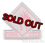 画像: VMFA-232 RED DEVILS部隊パッチ（ベルクロ付き）