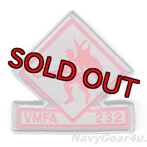 画像: VMFA-232 RED DEVILS部隊パッチ（ベルクロ付き）