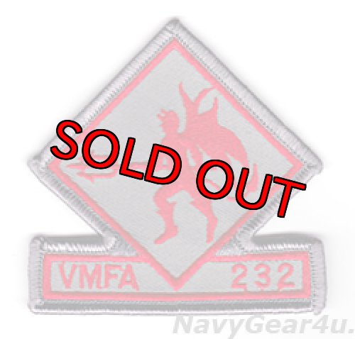 画像1: VMFA-232 RED DEVILS部隊パッチ（ベルクロ付き）