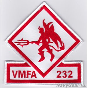画像: VMFA-232 RED DEVILS部隊パッチ（ラージ）