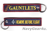 画像: VAQ-136 GAUNTLETS REMOVE BEFORE FLIGHTキーリング
