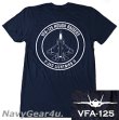 画像1: VFA-125 ROUGH RAIDERS オフィシャルT-シャツ（ネイビー）