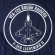 画像2: VFA-125 ROUGH RAIDERS オフィシャルT-シャツ（ネイビー）