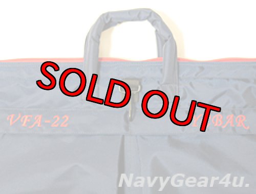 画像4: VFA-22 FIGHTING REDCOCKS別注カスタムヘルメットバッグ（現行Ver.）