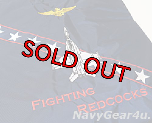 画像3: VFA-22 FIGHTING REDCOCKS別注カスタムヘルメットバッグ（現行Ver.）