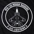 画像2: VFA-125 ROUGH RAIDERS オフィシャルT-シャツ（ブラック）