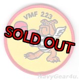 画像: VMA-223 BULLDOGS THROWBACK 部隊パッチ(ベルクロ付き）