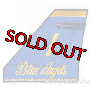 画像: ブルーエンジェルズ2012ツアー記念垂直尾翼パッチ#1(デッドストック)
