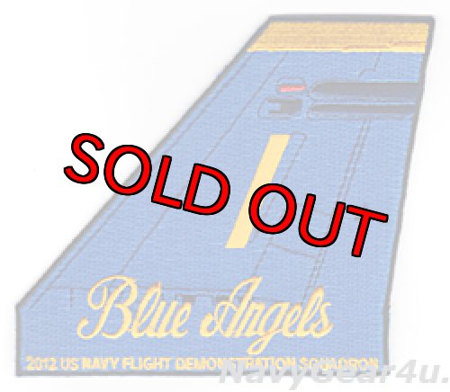 画像1: ブルーエンジェルズ2012ツアー記念垂直尾翼パッチ#1（デッドストック）