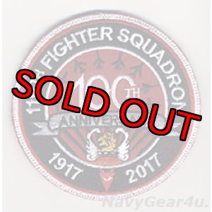 画像: ニュージャージーANG 177FW/119FS JERSEY DEVILS 部隊創設100周年記念パッチ（ベルクロ付き）