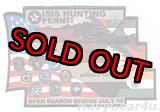 画像: VFA-154 BLACK KNIGHTS ISIS HUNTING PERMIT 2017コンバットクルーズ記念パッチ（Ver.1ハイブリッド）