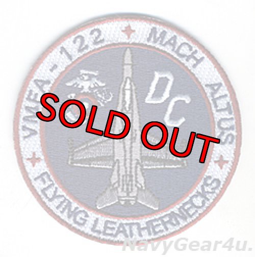 画像1: VMFA-122 THE FLYING LEATHERNECKS F/A-18Cショルダーバレットパッチ（ベルクロ有無）