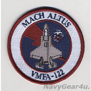 画像: VMFA-122 THE FLYING LEATHERNECKS F-35Bショルダーバレットパッチ(ベルクロ有無)