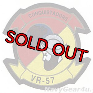 画像: VR-57 CONQUISTADORS革製部隊パッチ(レザーパッチ)
