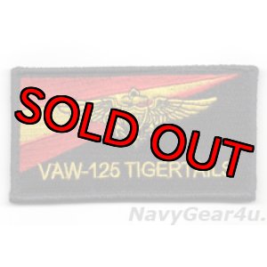 画像: VAW-125 TIGERTAILS ファン用パイロットネームタグ（ベルクロ付き）