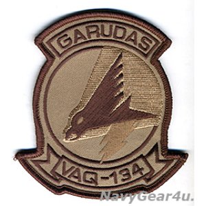 画像: VAQ-134 GARUDAS部隊パッチ（デザートVer.3/ベルクロ有無）