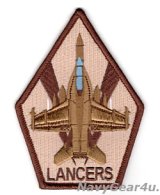 画像: VAQ-131 LANCERS EA-18Gショルダーパッチ（デザート）