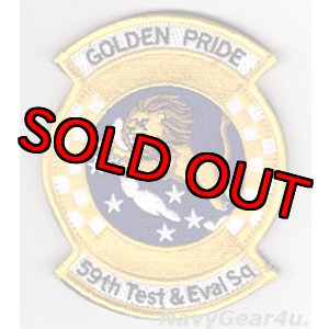 画像: 59TES GOLDEN PRIDE 部隊パッチ（ベルクロ付き）