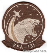 画像: VFA-131 WILDCATS部隊パッチ（デザート）