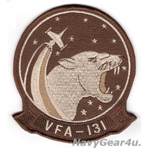 画像: VFA-131 WILDCATS部隊パッチ（デザート）