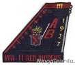 画像1: VF/VFA-11 RED RIPPERS部隊創設90周年記念パッチ（垂直尾翼Ver.）