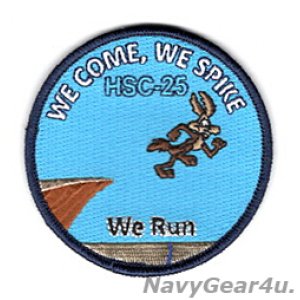 画像: HSC-25 ISLAND KNIGHTS DET-6 "WE COME,WE SPIKE"ショルダーバレットパッチ（ベルクロ有無）