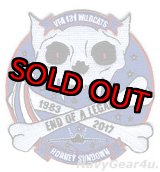 画像: VFA-131 WILDCATS F/A-18ホーネット運用終了2017記念パッチ