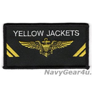 画像: VAQ-138 YELLOW JACKETSパイロットネームタグ（ベルクロ有無）