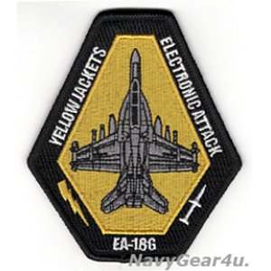 画像: VAQ-138 YELLOW JACKETS EA-18Gショルダーパッチ（ベルクロ有無）