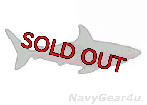 画像1: HSC-25 ISLAND KNIGHTS DET-6 BOONIE SHARKS "SHARK"ショルダーパッチ（サブデュード/ベルクロ有無）