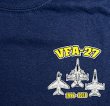画像4: VFA-27 ROYAL MACES 厚木-岩国移転2018記念T-シャツ（ネイビー）