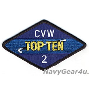 画像: CVW-2(NE) TOP TENパッチ