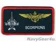 画像1: VAQ-132 SCORPIONS 米空軍仕様ファン用パイロットネームタグ（ベルクロ付き）