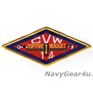 画像: CVW-14 TOP FIVE NUGGETパッチ（デッドストック）