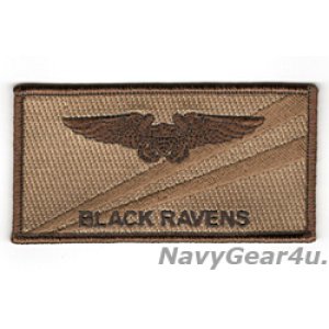 画像: VAQ-135 BLACK RAVENS NFO（EWO）ネームタグ（デザート）