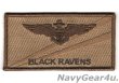 画像1: VAQ-135 BLACK RAVENS パイロットネームタグ（デザート）