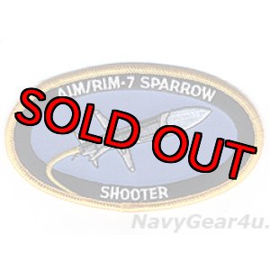 画像: AIM-7/RIM-7 SPARROW発射記念パッチ（ベルクロ有無）