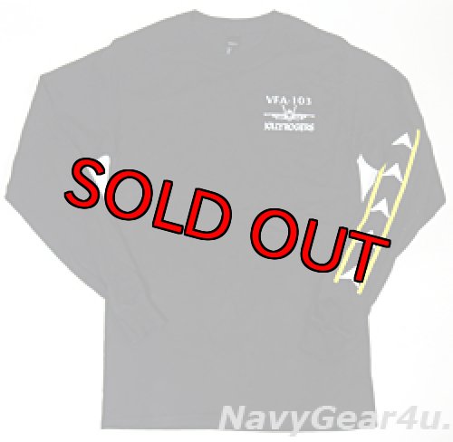画像2: VFA-103 JOLLY ROGERS オフィシャルロングスリーブT-シャツ（長袖）