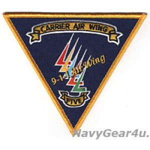 画像: CVW-5部隊パッチ（9-1-1 Air Wing Ver.）