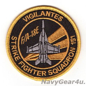 画像: VFA-151 VIGILANTES F/A-18Eショルダーバレットパッチ（ベルクロ有無）