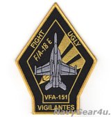 画像: VFA-151 VIGILANTES F/A-18Eショルダーパッチ（ベルクロ有無）