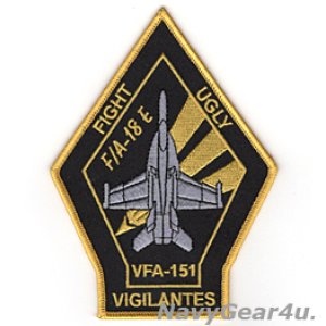 画像: VFA-151 VIGILANTES F/A-18Eショルダーパッチ（ベルクロ有無）