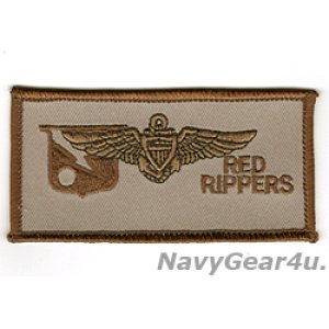 画像: VF/VFA-11 RED RIPPERSパイロットネームタグ（デザート）