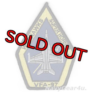 画像: VFA-97 WARHAWKS F/A-18Eショルダーパッチ