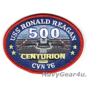画像: CVN-76ロナルド・レーガン500センチュリオンパッチ