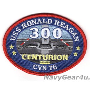 画像: CVN-76ロナルド・レーガン300センチュリオンパッチ