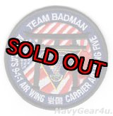 画像: CVW-5 "TEAM BADMAN" ショルダーバレットパッチ（ベルクロ有無）